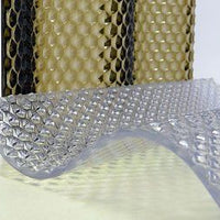 SUNTUF - 'Beehive' Glare Reducing Prismatic Corrugated Polycarbonate Sheet