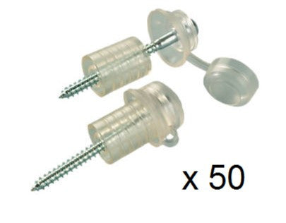 Screws, Caps, Washers & Spacers (pkt of 50)