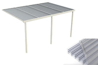 Evolution Canopy Kit - WHITE Frame; CLEAR Roof