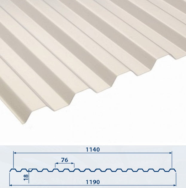 Greca Box Profile 1.0mm Heavy Duty Clear Sheet ...
