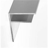 Clickloc Side Profile ('F' Section) - Aluminium